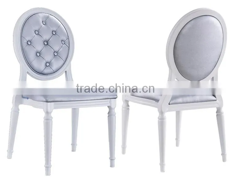 Hotel furniture wholesale luxury aluminum dining ghost chairs louis wedding stacking banquet chair