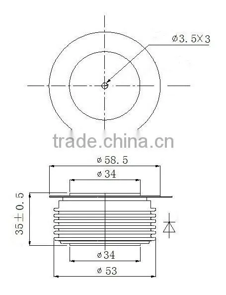 rectifier diode ZP600(4600-5500V)