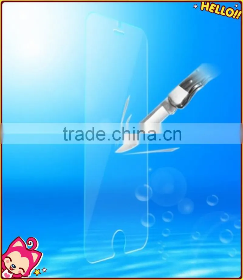 High quality screen protector for iphone 6,0.33 mm tempered glass screen protector for iphone 6