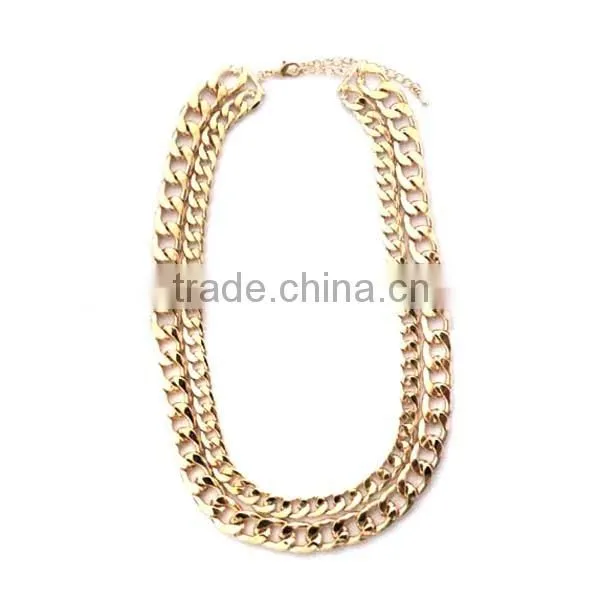fashion jewelry cheap chunky bib necklace jewelry