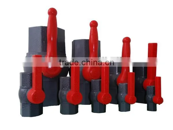 PVC Ball Valve with Level Handle 1/2-4 inch