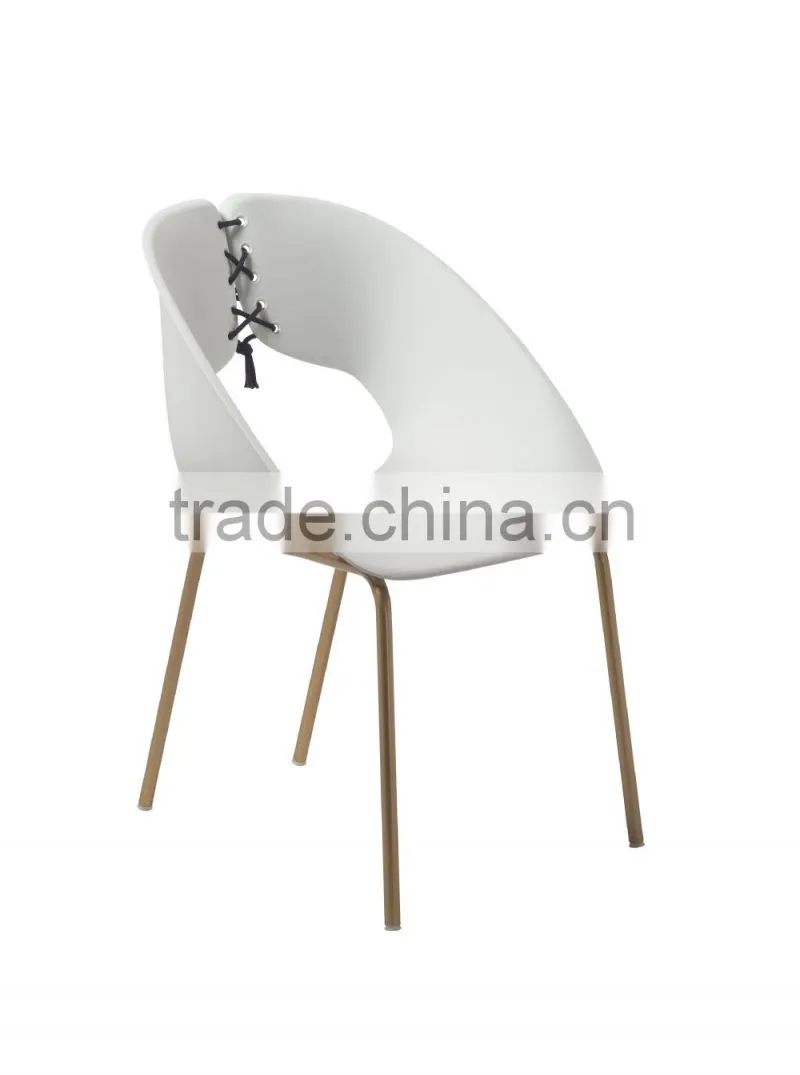 2014 new design stackable plastic garden chair cusion HC-N017