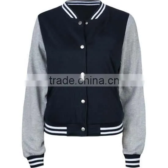 Letterman Jackets/varsity baseball women jacket/College Jackets