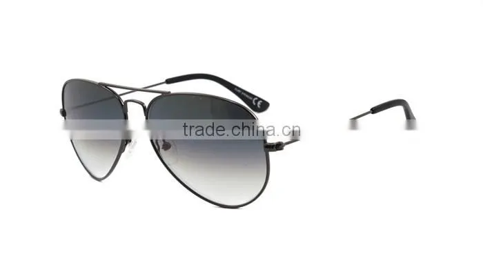 Sunglasses 3025 Silver Aviator Women Men New Sunglasses metal frame sunglasses