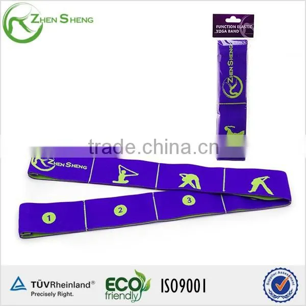 Zhensheng exercise stretch band yoga strap