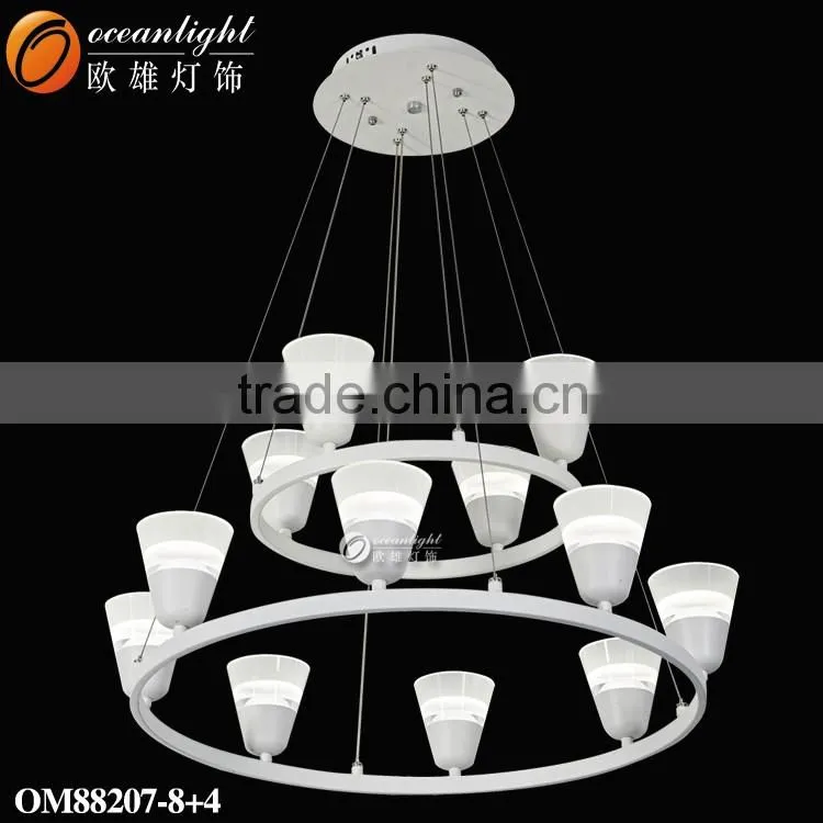 Modern LED Chips Lights Acrylic Pendant Chandelier Bottle Chandelier Lampardis OM88213-8W