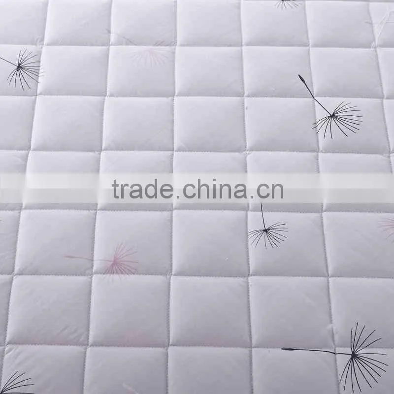 Factory Price Polyester Anti-Slip Twin Waterproof Mattress Pad