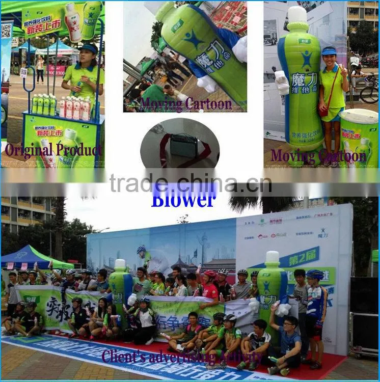 Attrative Clown Characters Inflatable Moving Cartoon