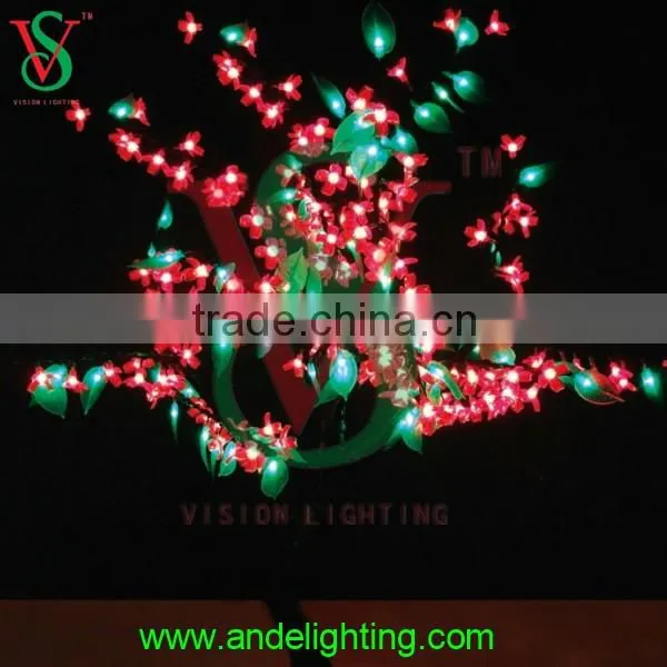 valentine decorations 3D tree light for street/ outdoor decoration