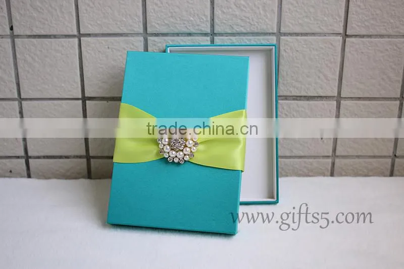 Professional Factory Supply Custom Design wedding invitation gift box from direct manufacturer