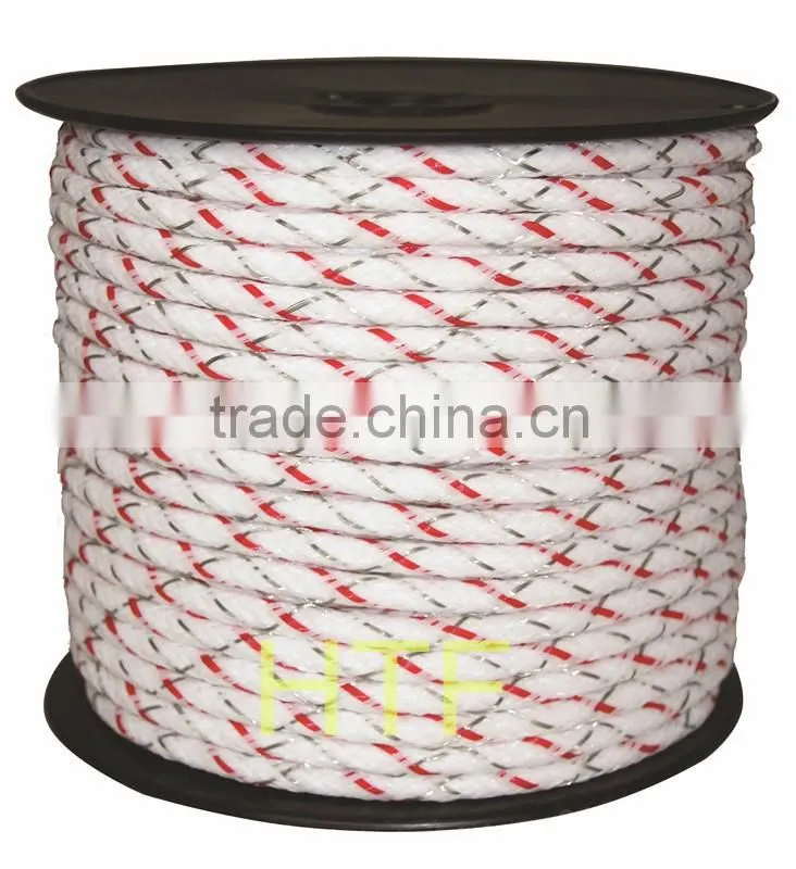 elastic electric fence bungee rope and polybraid