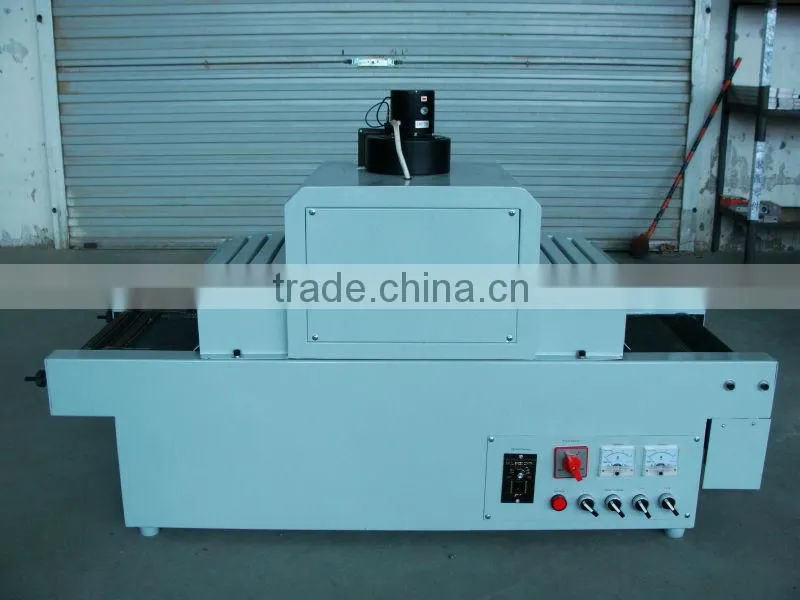 Economic flat tunnel uv curing unit for after uv ink printing