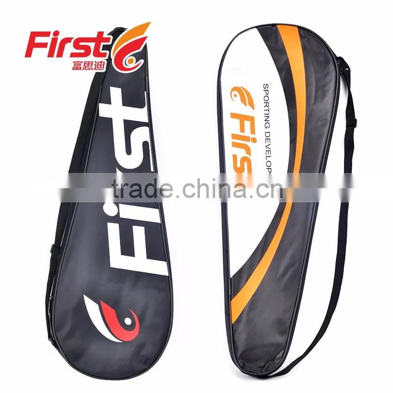 Modern style custom red polyester badminton gym bag sports