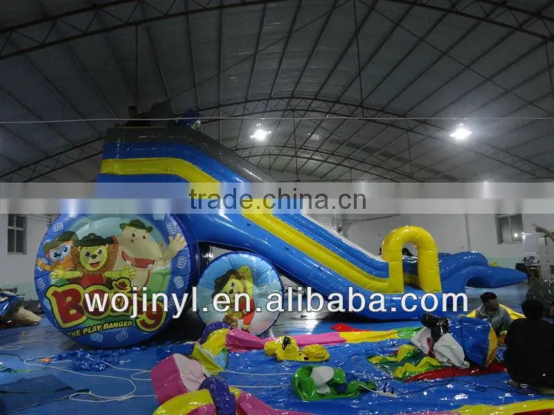 Inflatable bouncy castle slide&inflatable water slides