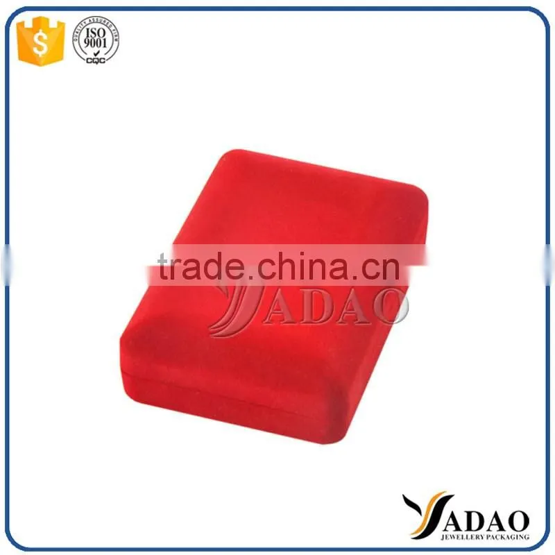 Elegant Design Professional flocking jewelry packing boxes