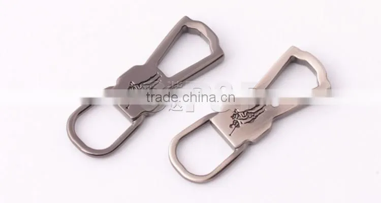 GuangDong moveable zipper slider with different plating colors