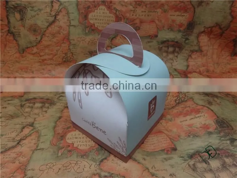 Single pack mini paper cupcake box