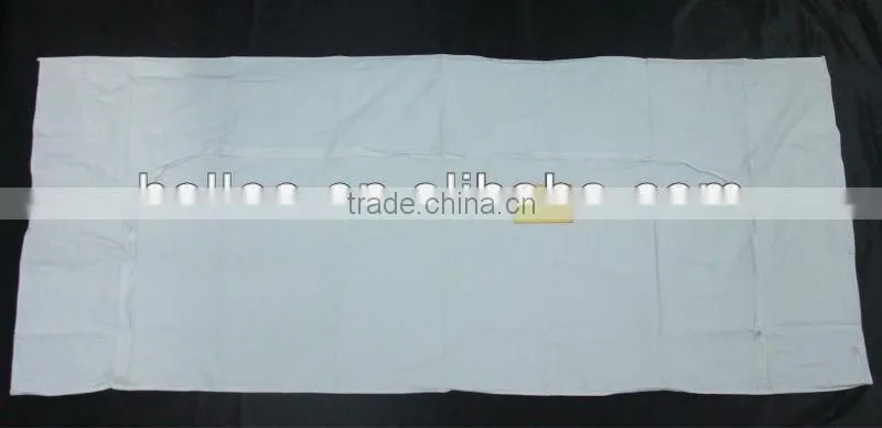 white Pvc U zipper dead body bag for carrying corpse