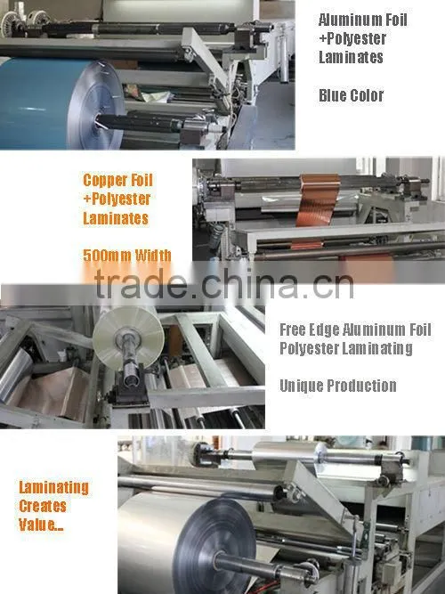 Aluminum film AL/PET/HDPE/MPET for HVAC