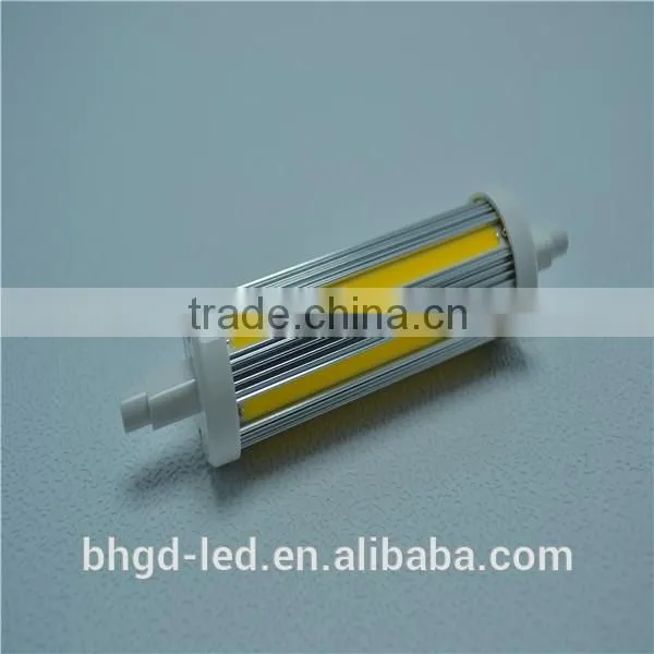 led direct plug lamps, double pin r7s led lamp,170-205v 10w light tube