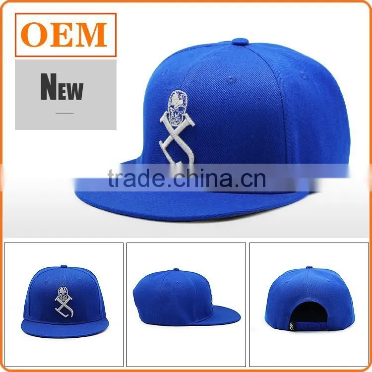 Backpack Buckle Custom Woven Label Snap back Cap with Rope