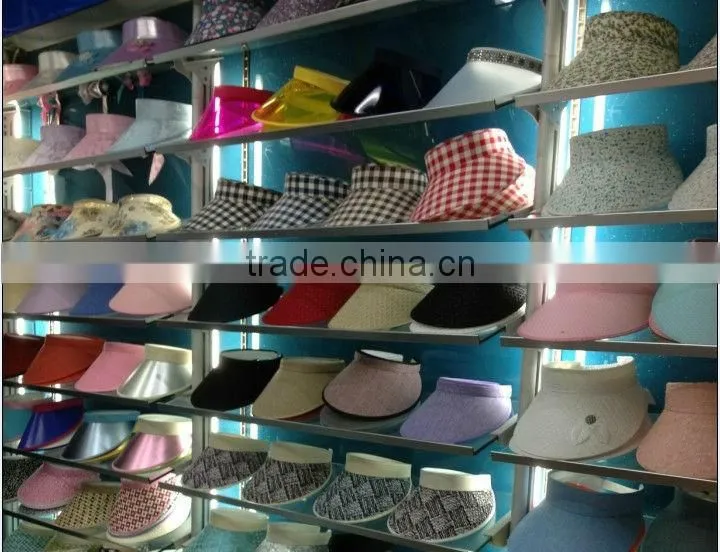 2014 wholesale sun visor hat for women