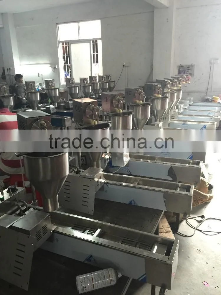 Table top 110V 220V 3000w T102 commercial industrial mini dunkin' donut machine with fryer for sale