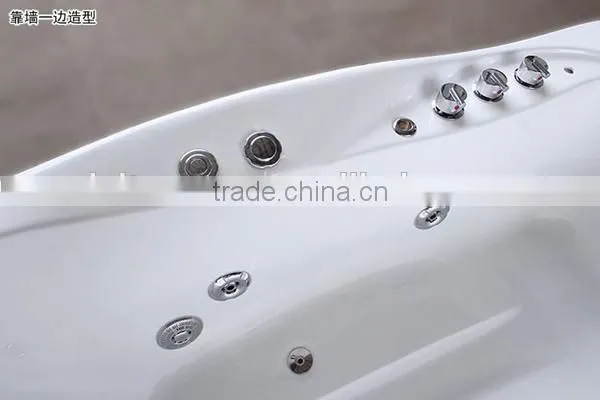 highest-ranking acrylic massage bathtub, big nozzle whirlpool bathtub, circulation bathroom cheap bathtub