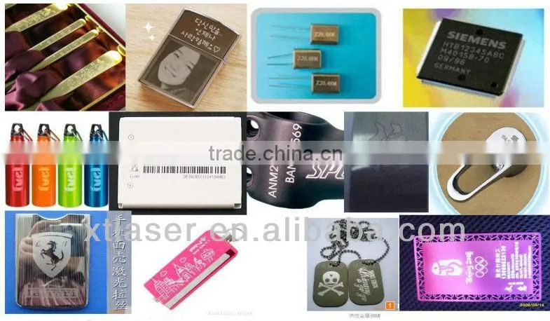 XTL-DP50 on metal surface laser marker/printer