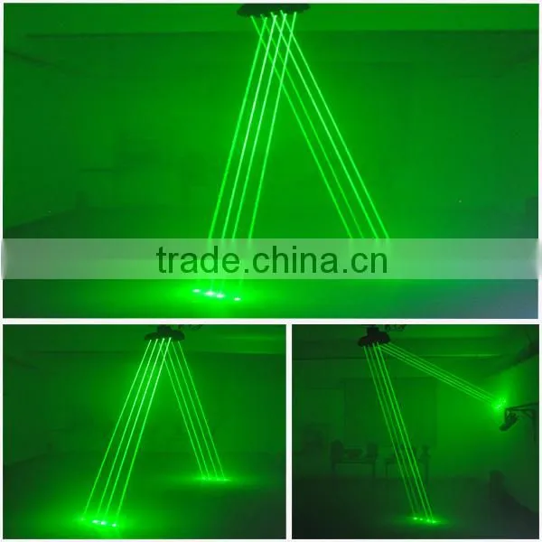 Moving head spider Green laser lighting show system fat beam stage light