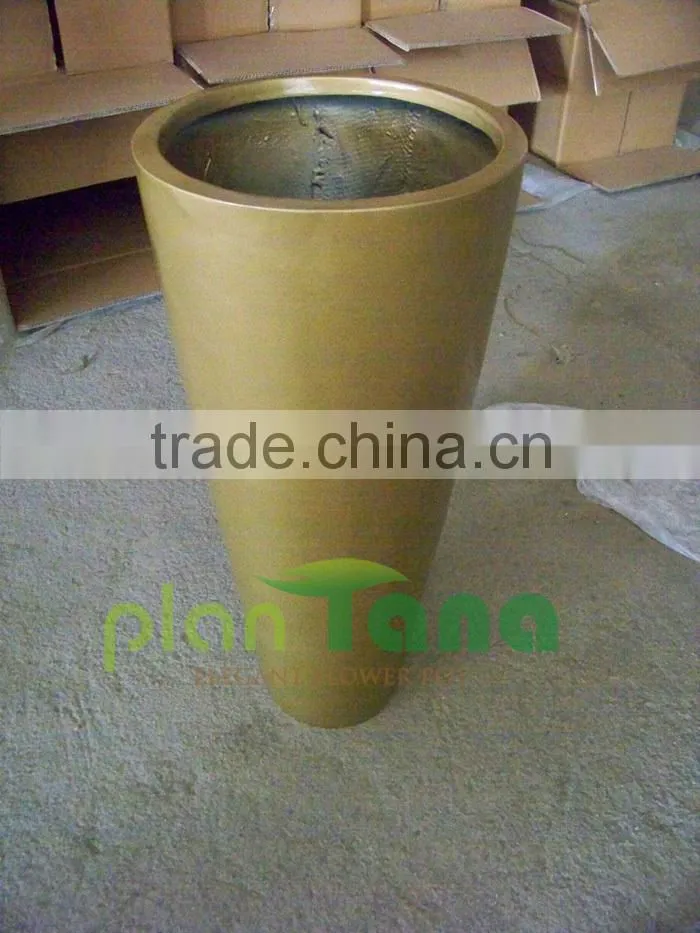 high flower pot big outdoor flower pots fiberglass flower pots