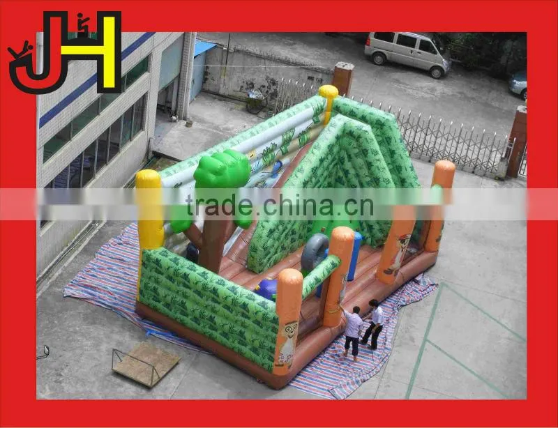 Playground Giant Air Inflatable Obstacle Course Inflatable Maze