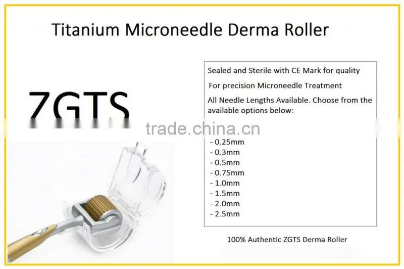 Medical therapy equipment microneedle dermaroller ZGTS 192 1.5mm mecical skin care CE