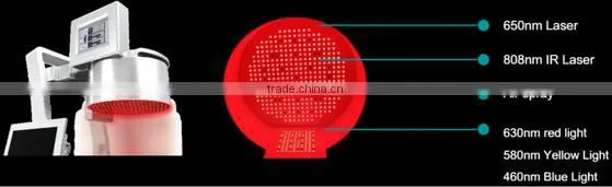 led and laser hair treatment hair regrowth treatment machine