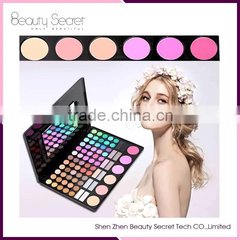 2016 Wholesale 78 Color Waterproof Powder Make up Eyeshadow Palette Eyeshadow
