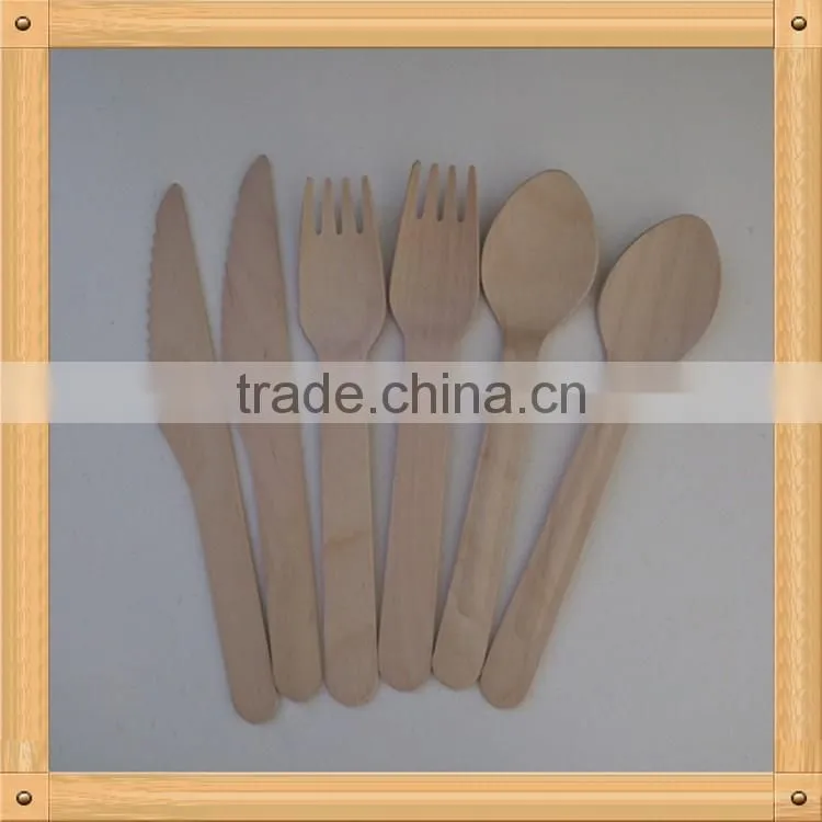 Hot-sale Disposable Wooden Fork, Wooden Cutlery