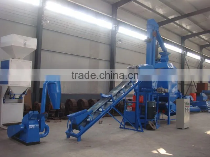 HSKL-E550 series flat die type with a rotating roller production line