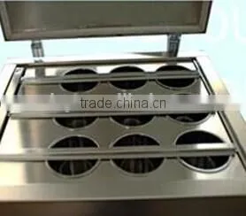 Snow ice Freezer with ice shaver machine