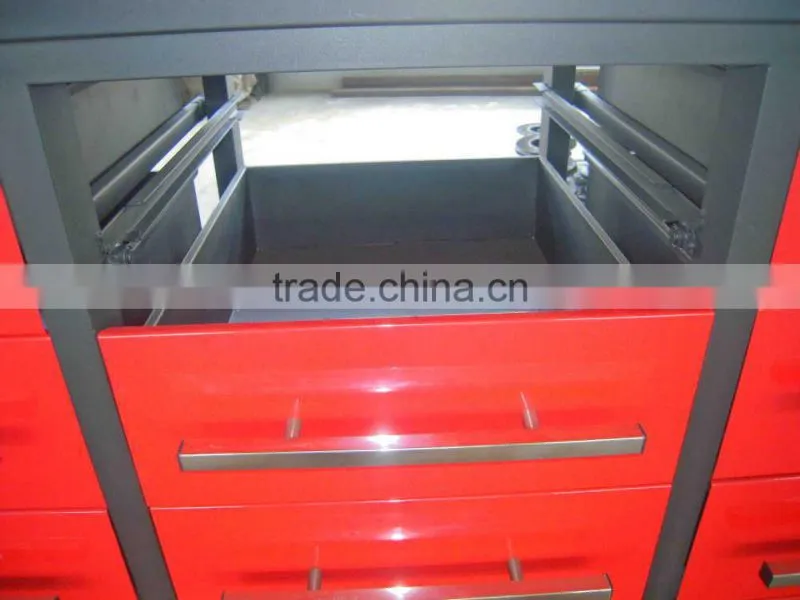 Work Bench with stainless steel handle