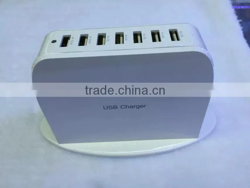 Fast 9.5A 7Ports USB Port Travel Desktop Socket
