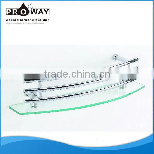 PROWAY shower room plastic chrome pulley wheels portable Silding door pulley system