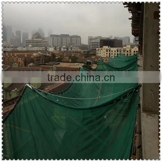 green color safety net for protection