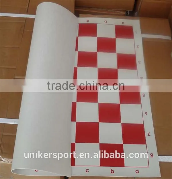 chess&checker type PVC chess borad