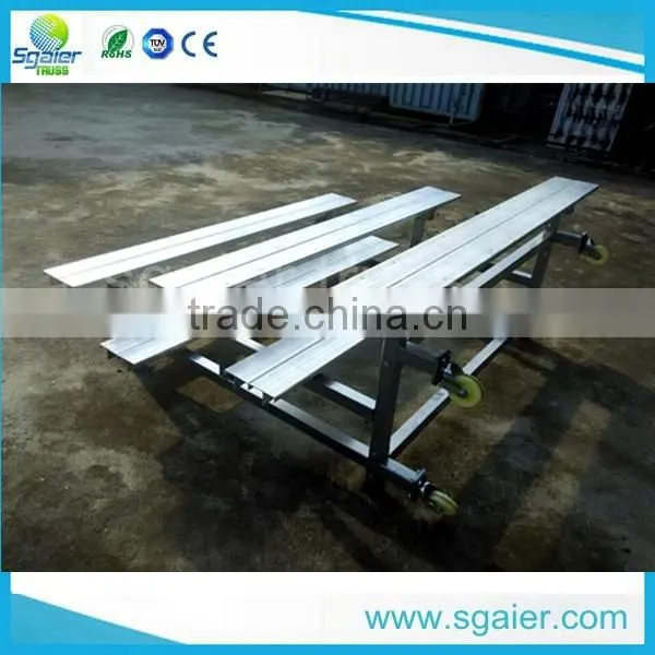Aluminum outdoor bleachers,seating gym seating system used bleachers for sale