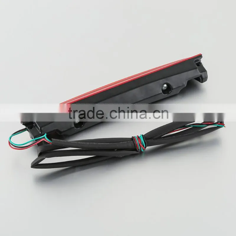 Air Wing Luggage Rack LED Tail Brake Light For Road King Road Glide 14-17