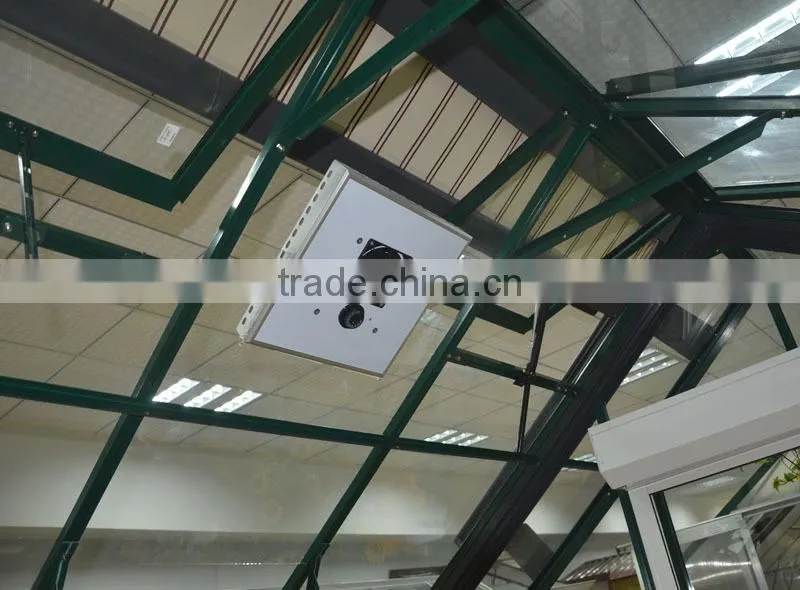 Eco-friendly greenhouse ventilation solar attic fan