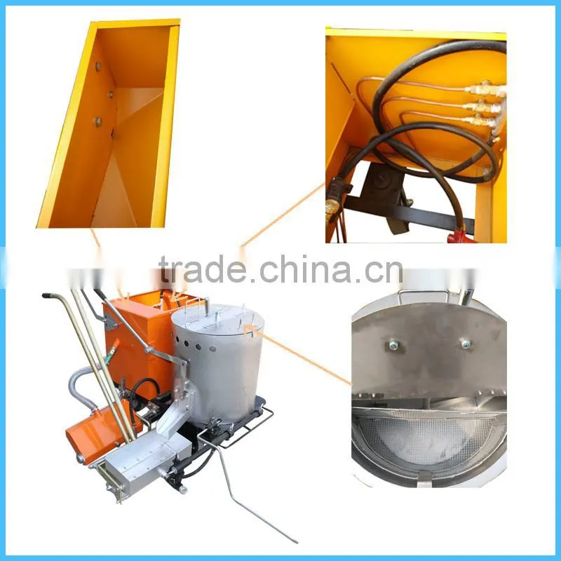 GD320 ISO automatic glass bead dispenser Reflective Paint Hot Melt Car Park Line Marking