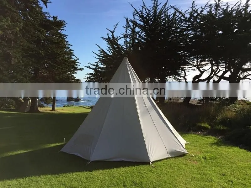 Large Canvas Camping Tent for Sale Glamping Tent for 5 person