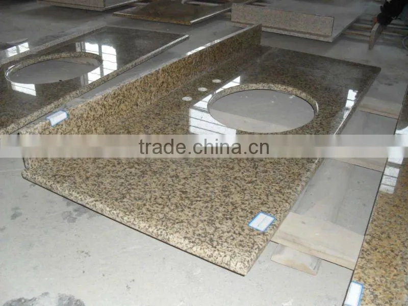 Polished Vietnam Yellow Granite Countertop
