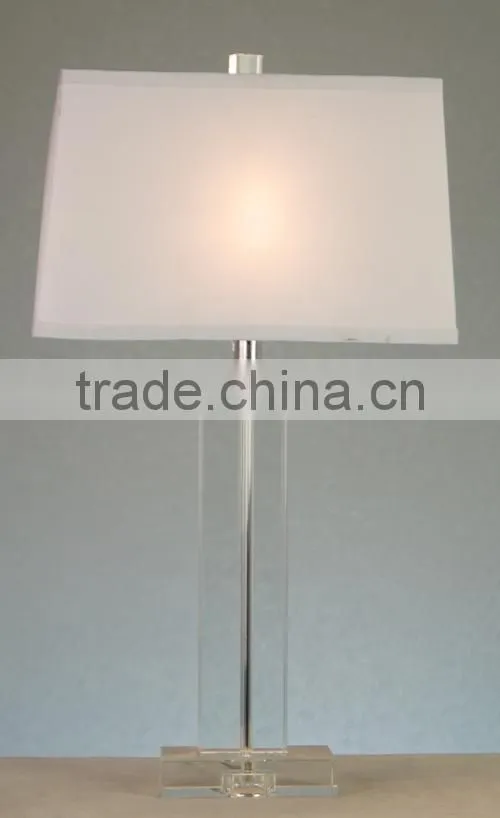 2014 tall crystal table lamp for wedding